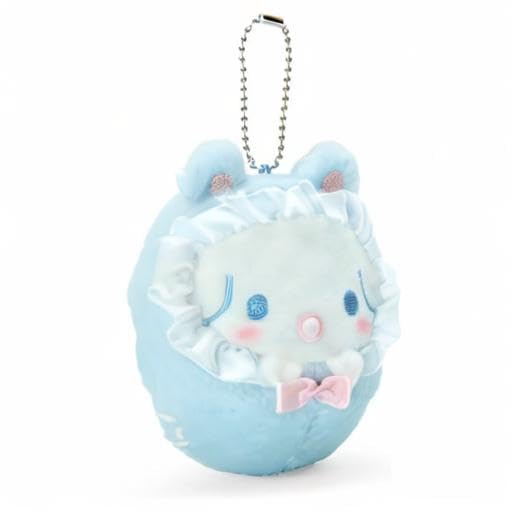 Sanrio Cinnamoroll Mascot Holder, 10 x 7.3 x 4 cm, Swaddle Baby Mascot, Character, 978752