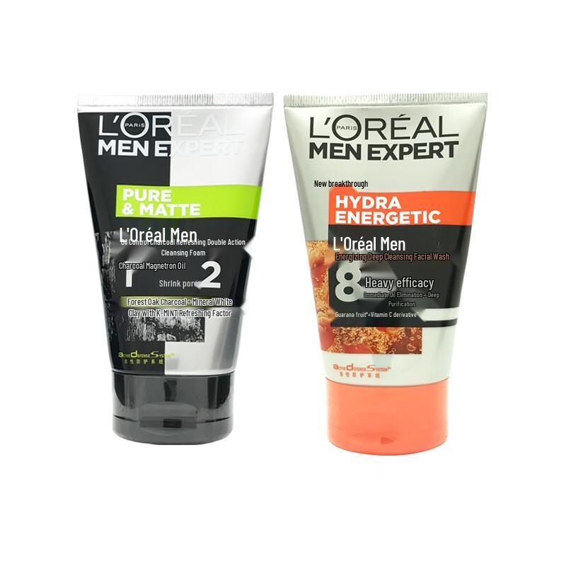 L'Oréal Men's Dual Action Cleanser Set