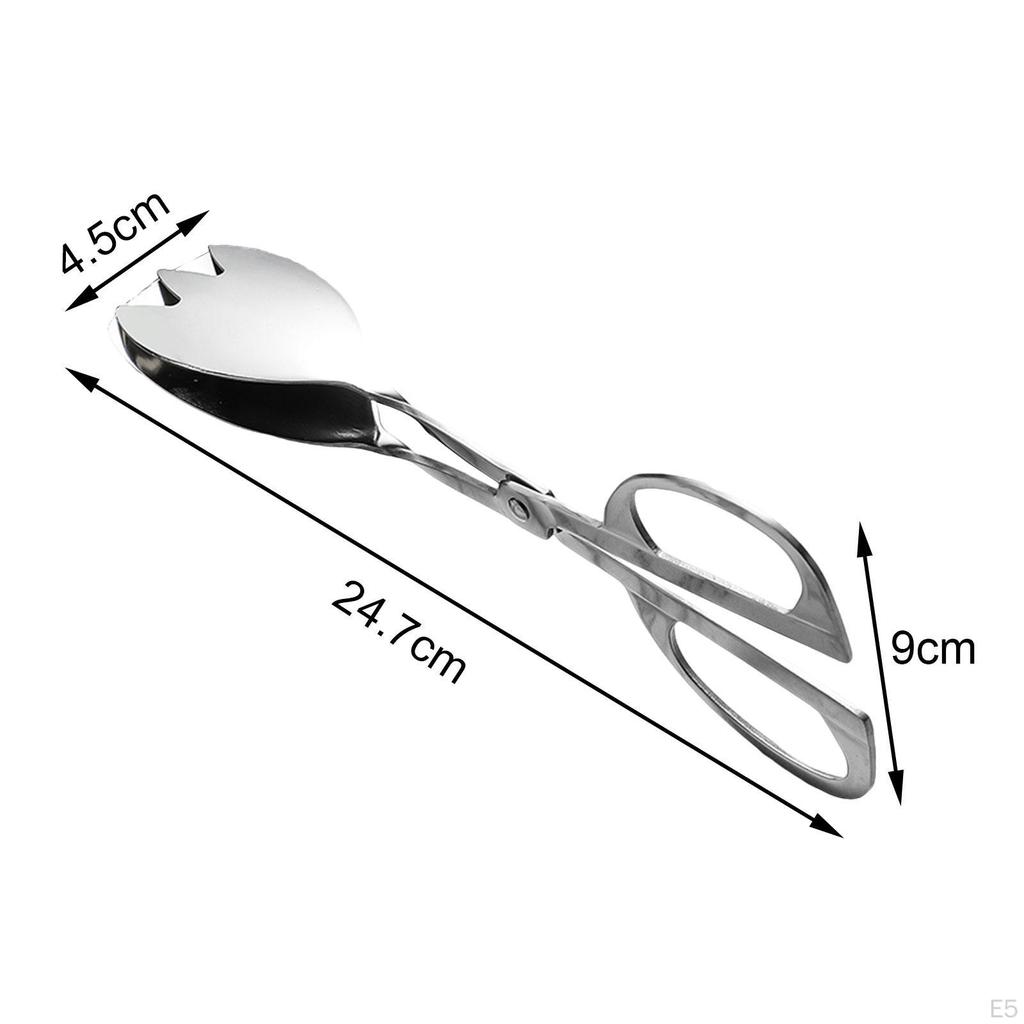 Buffet Kitchen Tongs Food Serving Scissors for Grilling Frying