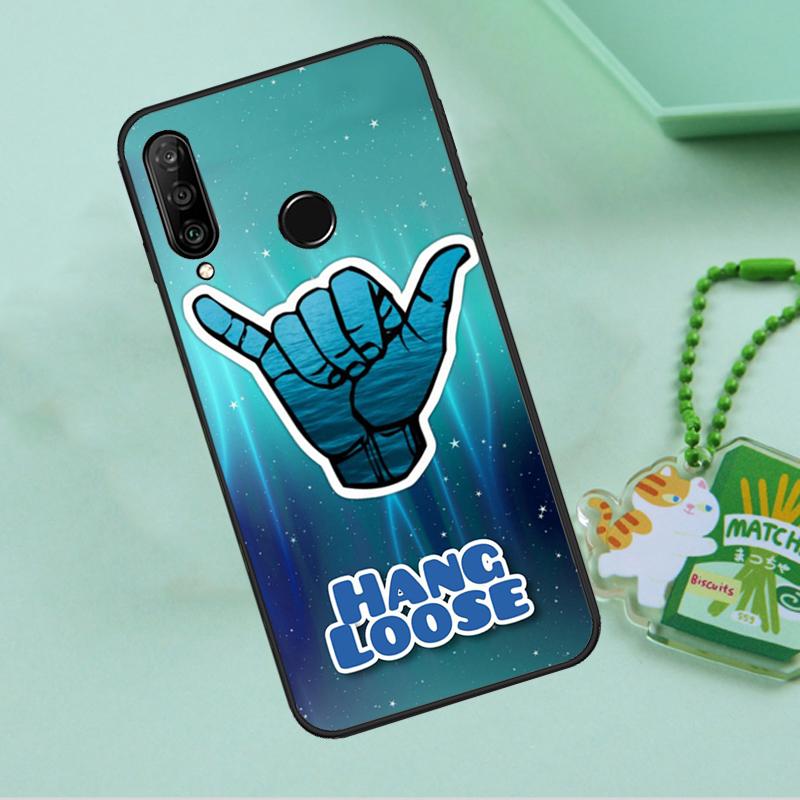 Surfer Surf Hang Loose For Huawei Nova Y90 Y70 Y60 Y61 Y91 Y72 9 10 SE 12i 12s 11i 5T P60 Pro P20 P30 P40 Lite Case