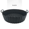 Air Fryer Silicone Liners Air Fryer Silicone Pot Reusable Silicone Air Fryer Liners Food Safe Non Stick Air Fryer Basket Accesso