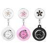 Nurse Watch with Silicone and Stretchable Cute Flower Nurse Quartz Pocket Nurse Accessories Perfect Gift for Nurses and Childcare Workers On Day Clip,