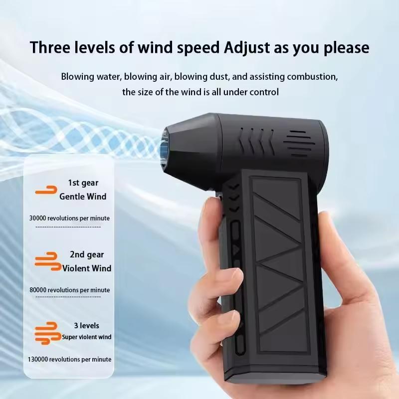 2026New 130000RPM Wind Speed 52m/s Turbo Jet Fan Turbo Fan Industrial Duct Fan Brushless Motor Car Dryer