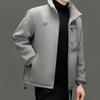 Men'S Down Jacket Granular Fleece Winter Fashion Men'S Fleece Lamb Fleece Jacket Men'S Clothing