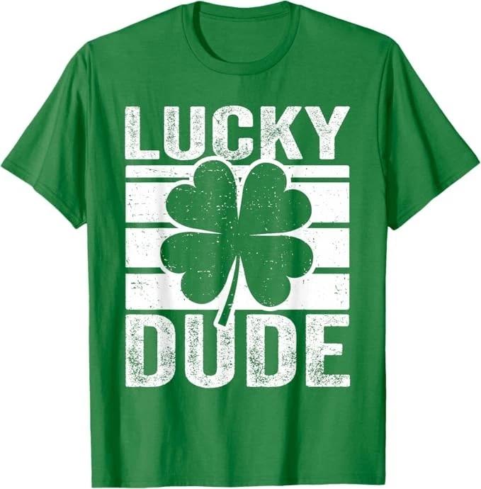 Смешная счастливая футболка для мальчиков на День Святого Патрика 130