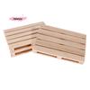 M-1pc Mini Unfinished Wooden Pallet Beverage Coasters for Hot and Cold Drinks Wood Pallet Coasters Flower Pot Cushion