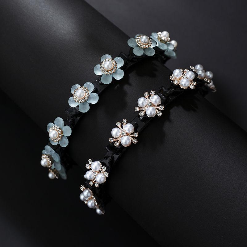 

Плетеная заколка-ободок для волос для женщин – Стильный аксессуар для пучка и челки