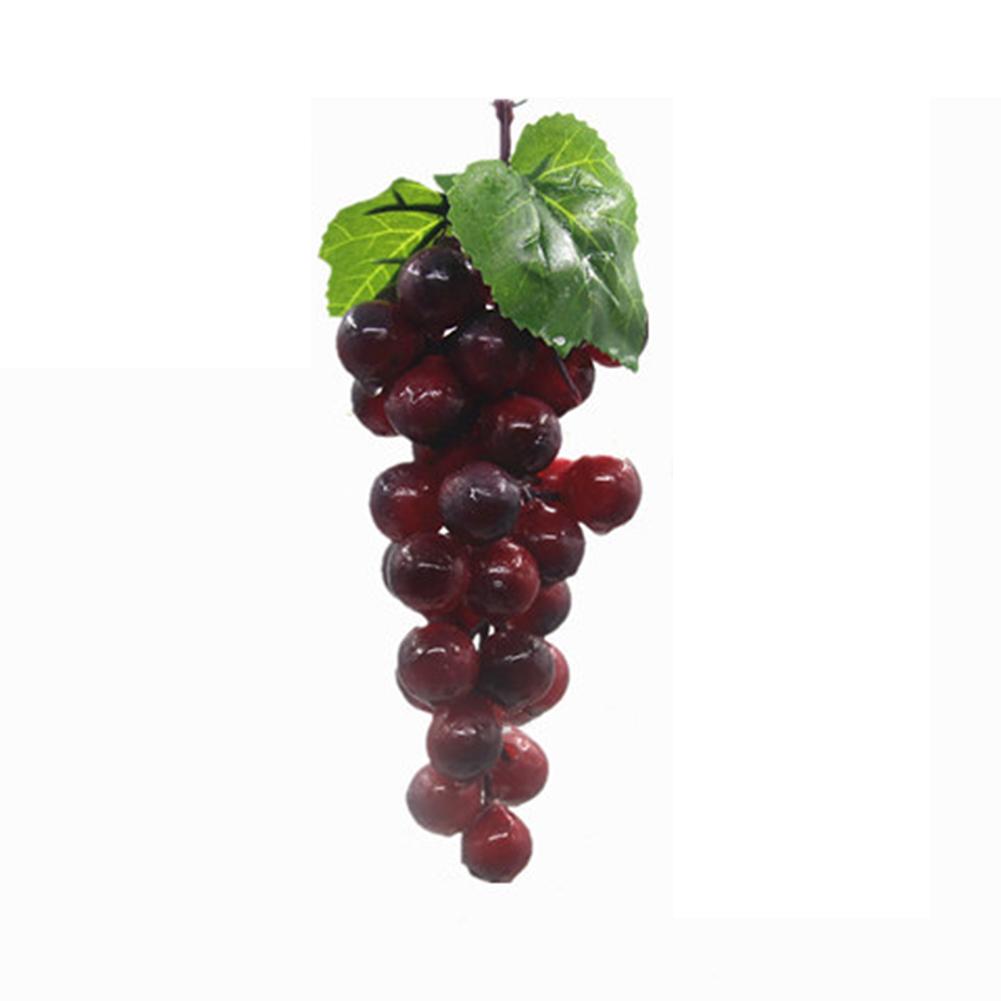 Artificial Fake Grape Lifelike Fruits Home Decorative Grape Photography Props For Wedding Party Decor