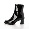 Niedliche CAMY48301 Schwarze Emaille Regenstiefel