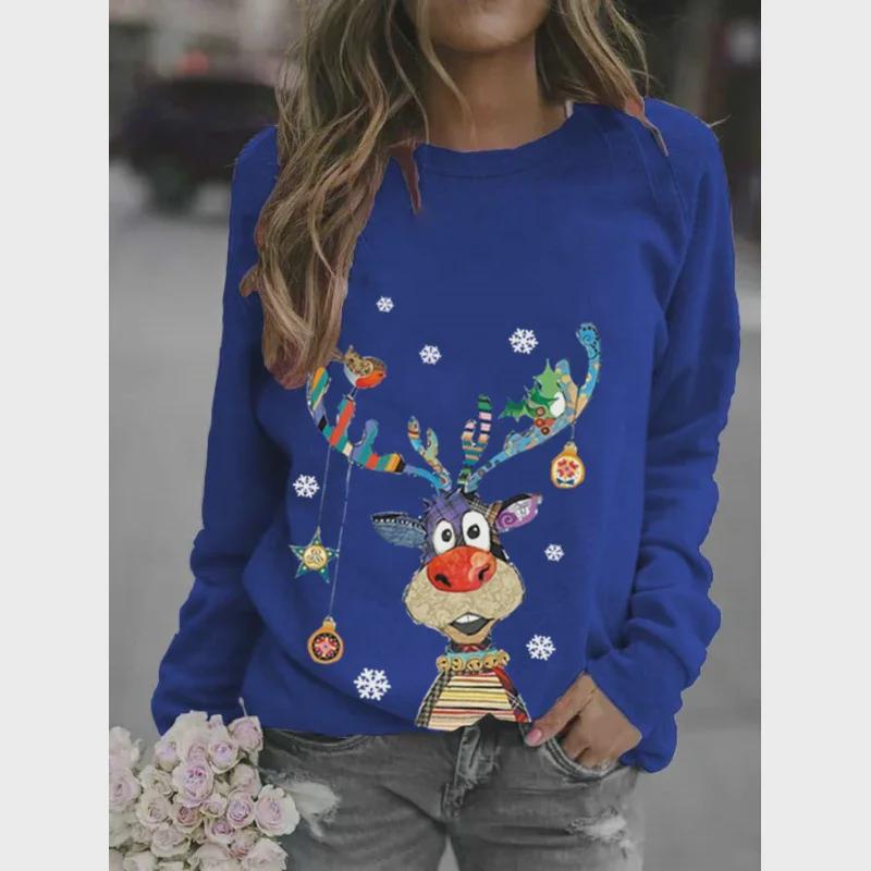 2024 Christmas Long Sleeve Sweater for Men and Women - European and American Style
