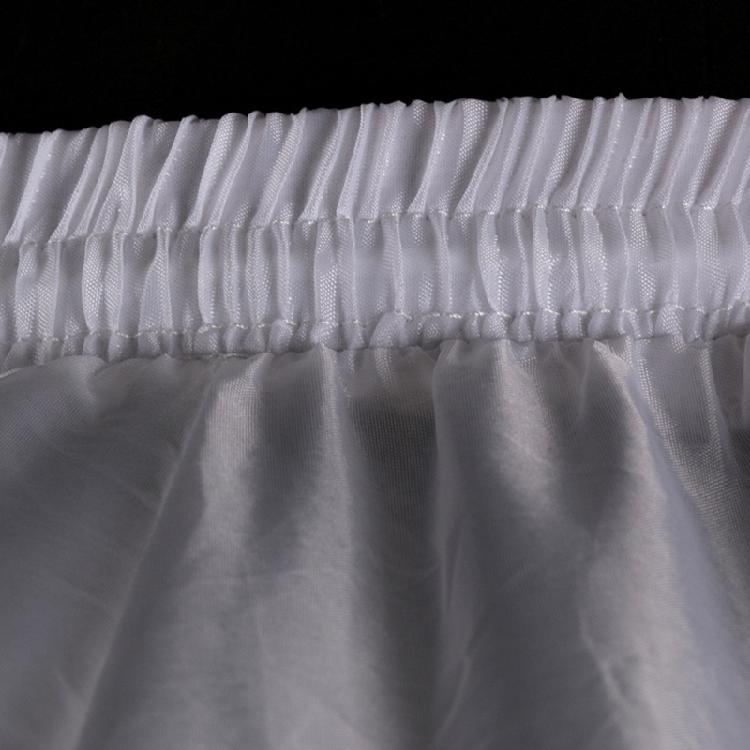 Damen viktorianische Krinoline Reifgestell Bustle Käfig Pannier Weißer Unterrock Unterhemd