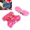 Small Animal Walking Harness Vest Leash Set Outdoor Chest Strap for Ferret Chinchilla Squirrel Pet Supplies