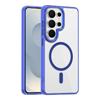 Transparent Magnetic Case For Samsung Galaxy S26 Ultra S25 FE S24 Plus S23 For MagSafe Wireless Charging Metal keys Cover Funda
