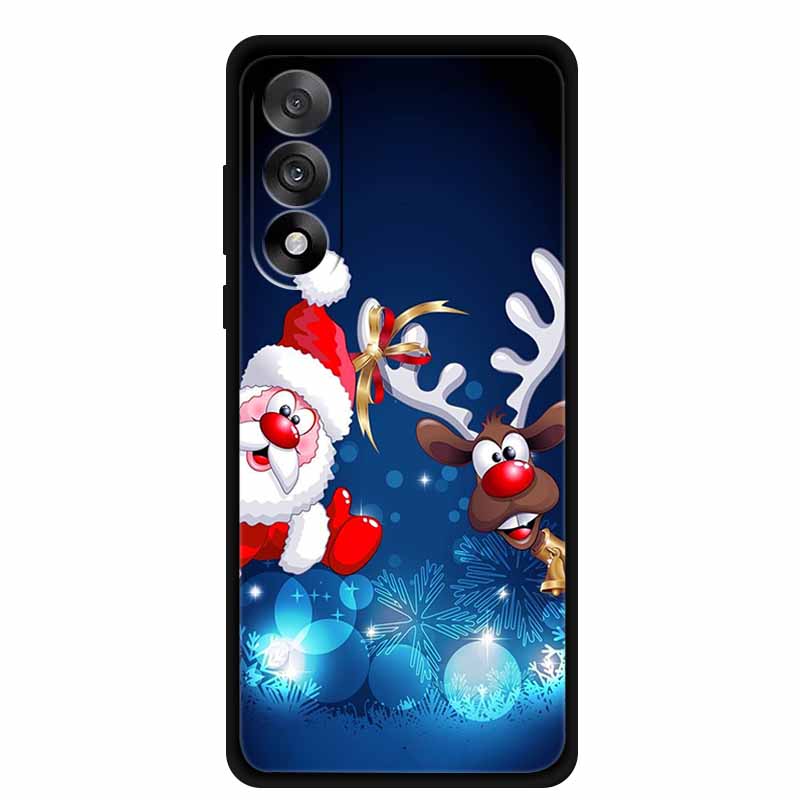 Christmas Phone Cases For OnePlus Nord 5 5G Case Shockproof Silicone Soft Black Cover Christmas Tree for 1+ Nord 5 5G Back Cover