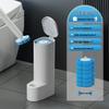 High-Capacity Disposable Toilet Brush for Home Bathroom Cleaning