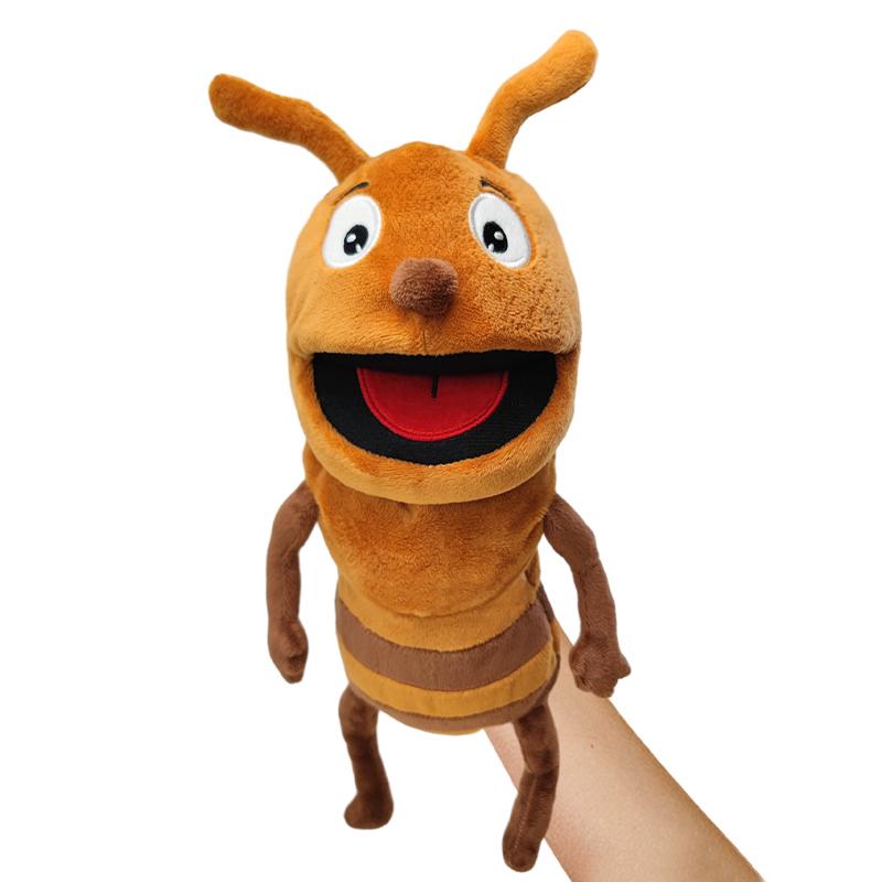 Insect First-Class Plush Top-Grade Hand High-Standard Puppet Premium-Quality Storytelling High-Standard Bee High-Standard Ladybird Top-Grade 30cm