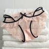 Lace Lace Flower Transparent Briefs Patchwork Underpants Breathable Female Lingerie  Girl