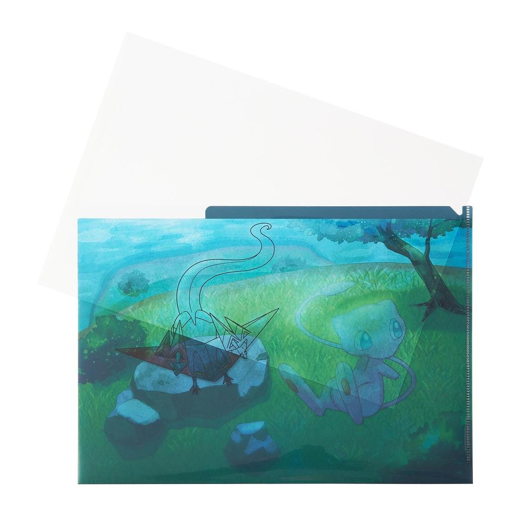 Pokemon A4 2Pocket Clear File Dragapult ( Invisible To Me ) Japan NEW