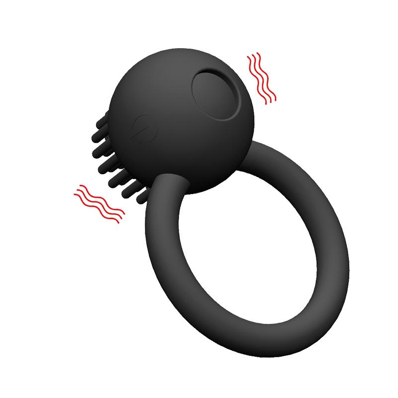 Penis Ring Vibrating Cock Ring Vibrator Dick Erection Delay Premature Ejaculation Long Lasting Erotic Sex Toy For Men Ball Train