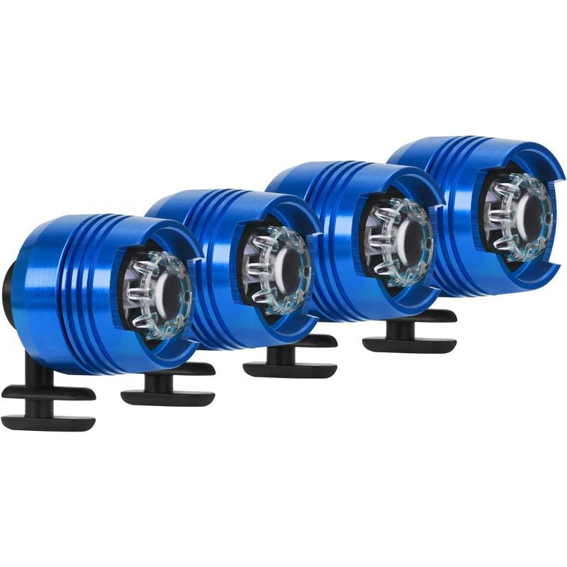 Headlights for Croc Shoes, LED Torch Light Charms Accessories for Adults and Kids, 3 Modes Small Flashlight Headlamp Attachment