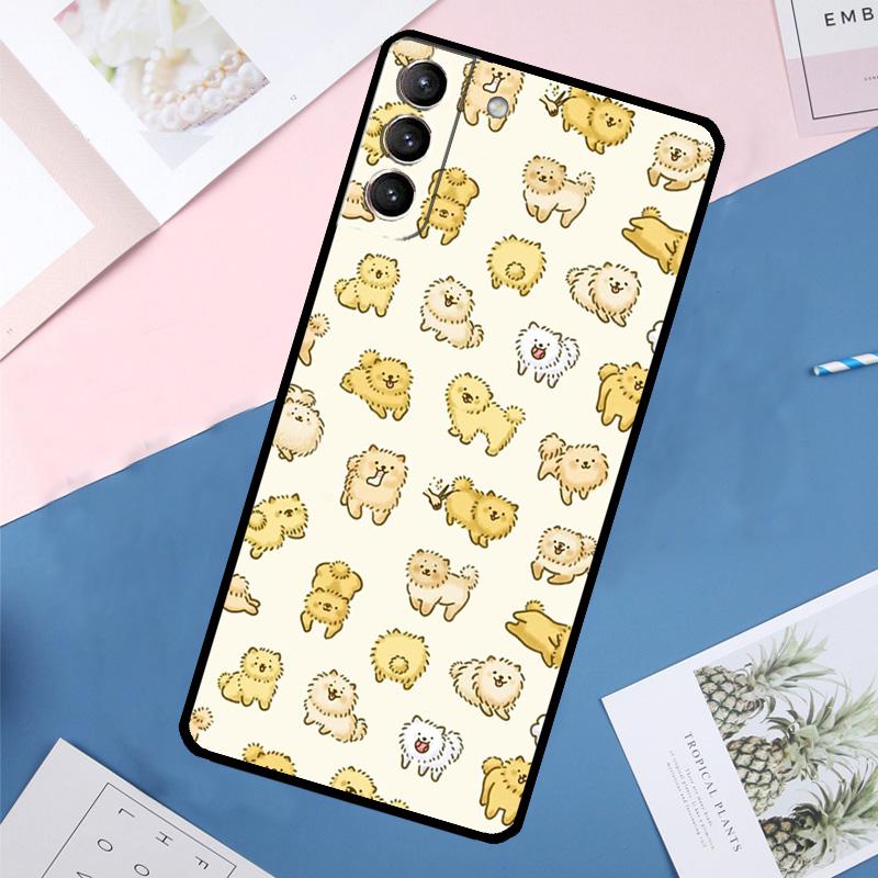 

Pomeranian Dog Case For Samsung Galaxy S24 Ultra S20 S21 S22 S23 S25 Ultra S9 S10 Plus S25 FE Back Cover Galaxy S20 Plus
