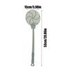 Solid Manual Fly Swatter 2pcs Long Handle Handheld Fly Racket For Indoor Use Thickened Wide Mesh Indoor Flying Catching Tool