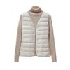 Womens Lightweight Down Vest V-Neck Loose Fit Short Plus Size Layering Fall 2025