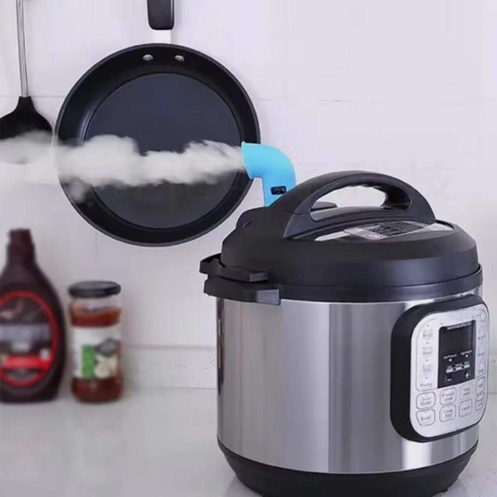 Steam Release Pressure Cooker Exhaust Pipe Silicone Steam Diverter Valve For Pressure Cooker