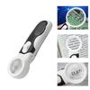 2 LED Light 16X Magnifying Glass Lens Pocket Handhelds Microscope Reading Magnifier