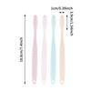 4Pcs Soft Long Head Adult Big Toothbrush Japanese And Korean Comfortable Teeth Super Oral Cleaning Brush