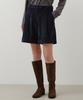 Wednesday Oasis For Woman Corduroy Cabra Shorts_Navy(W25-Pt37)