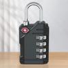 Durable TSA 4 Digit Combination Lock Zinc alloy Security Tool Suitcase Luggage Coded Lock Padlock Anti-theft Cabinet Lock Travel