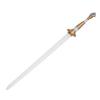 3D Printed Cosplay Costume Sword Retractable Anime Sword Toy Prop with Rune for Movie Collectors Collectible Fan Gift