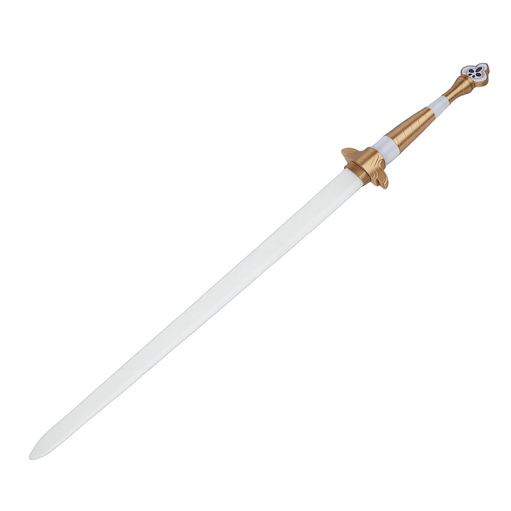 3D Printed Cosplay Costume Sword Retractable Anime Sword Toy Prop with Rune for Movie Collectors Collectible Fan Gift