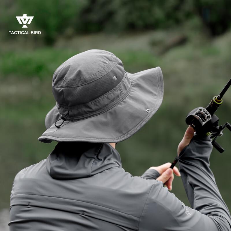 Lightweight Breathable UPF50+ Sun Protection Fishing Hat Large (58-60cm)