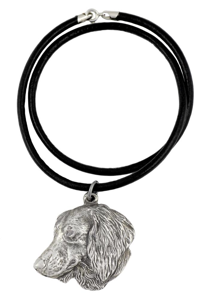 Dachshund IV - Dog Necklace In Gift Box, Silver-plated Locket for Dog Fan, Striking Pendant by Art-Dog Brand