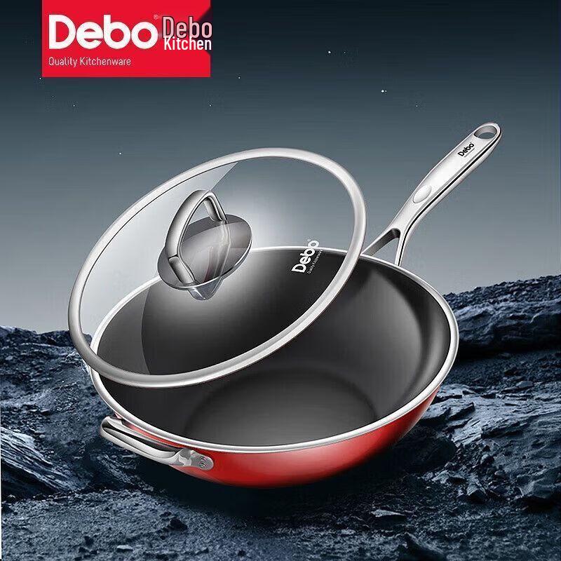 Debo Himalayan 30cm Non-stick Wok
