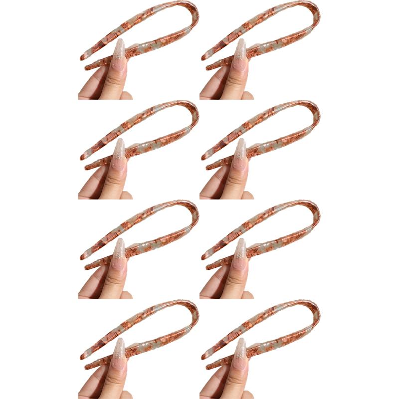 Chinese-style New Chinese Retro U-shaped Acetate Hairpin Fashion Gold Label Simple Hairpin Hair Accessory