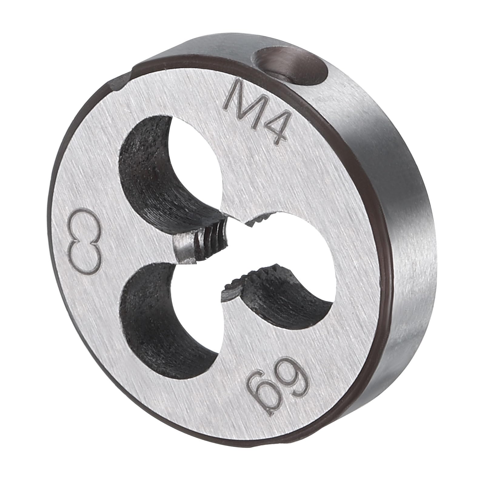 uxcell Round Threading Die M4 x Metric Thread Threading Fixed Die Alloy Tool Steel Tapping Repair Tool 0.7 Right-Hand