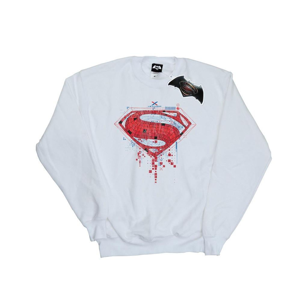 DC Comics Girls Superman Geo Logo Sweatshirt