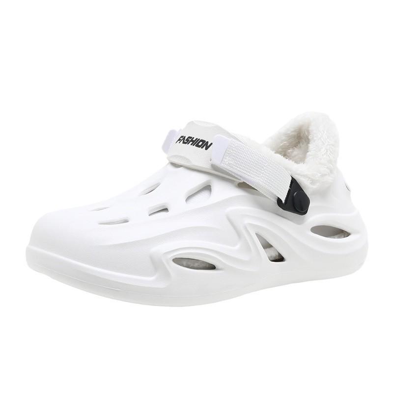 New EVA Non-Slip Lightweight Velvet Cotton Shoes for Men & Women - All-Season Outdoor Wear