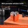 Men's Rechargeable Wet & Dry 3D Floating Shaver - Full Body, Washable, Electric, Three-Blade.