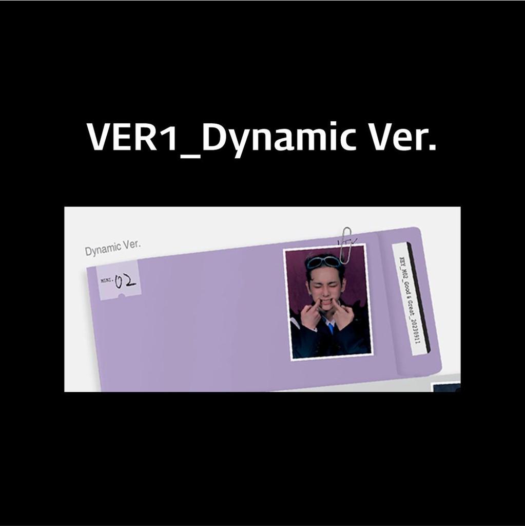 KLAWISZ(SHINEE) Dobry i świetny list motywacyjny(Papier) wer.