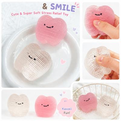 Tooth Shaped Slow Rising Toy Soft Squeeze Stress Relief Toy for Hand Exercise and Sensory Play for Kids and Adults