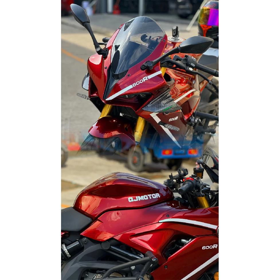 Car Stickers Auroral Red Vinyl Wrap Film Waterproof Glossy Film Scratch Resistant Auto Body Decoration Tunning Car Accessories
