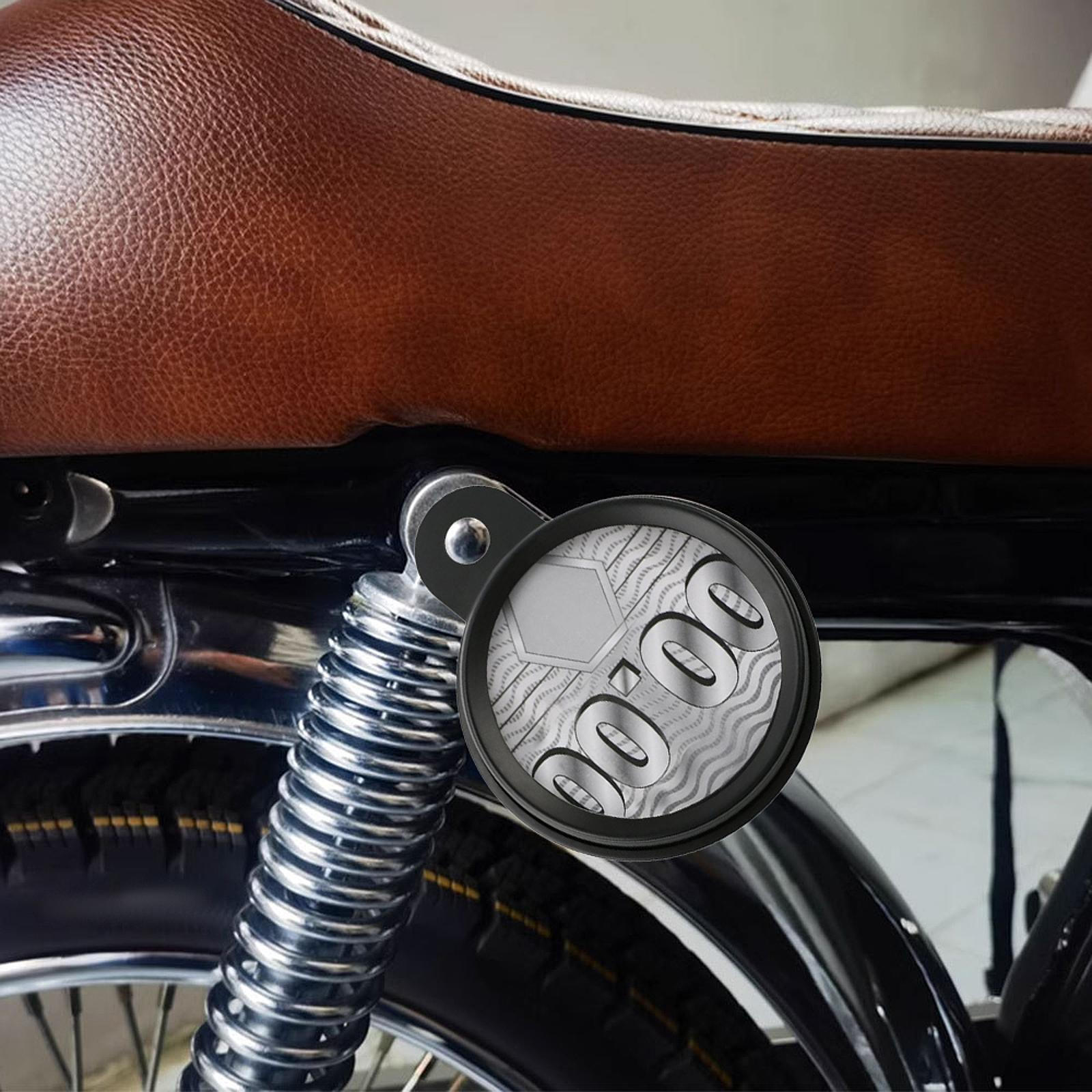 

Держатель для налогового диска для мотоцикла Этикетка Простая установка Гараж Мопеды Аксессуары Нержавеющая сталь