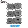 5sets 14mm 8mm Sew-on Metal Magnet Buckle Snap Fasteners Buttons Kits DIY Sewing Garment Accessories Materials Wallet Buckle