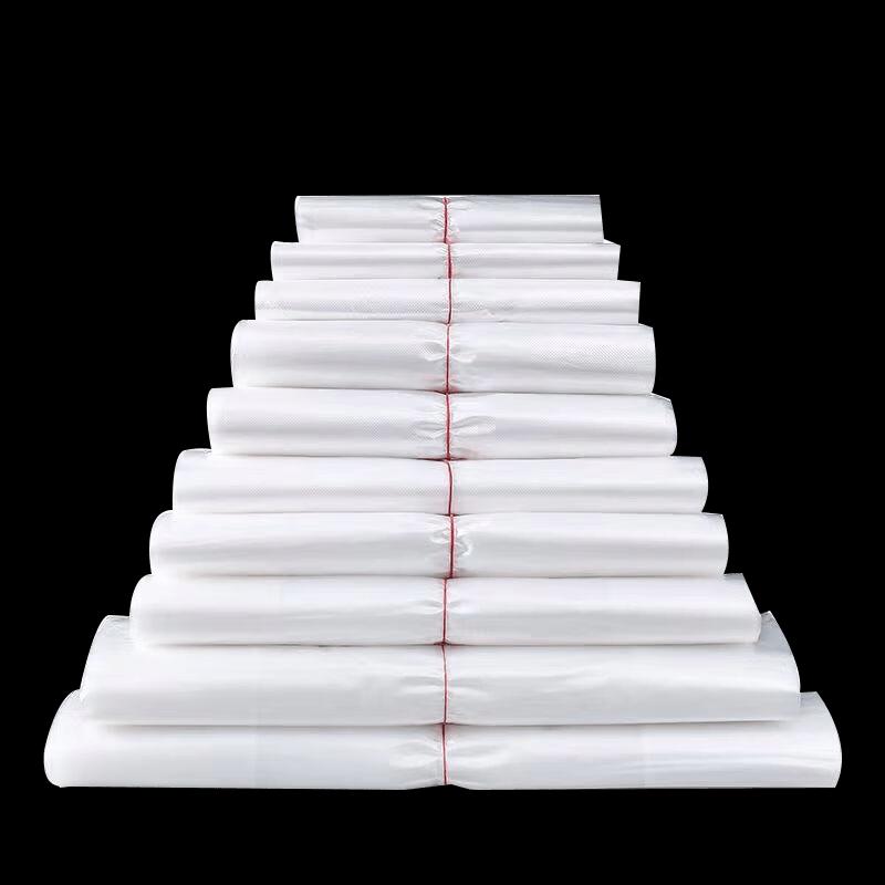 Red Plastic Vest Shopping Bags