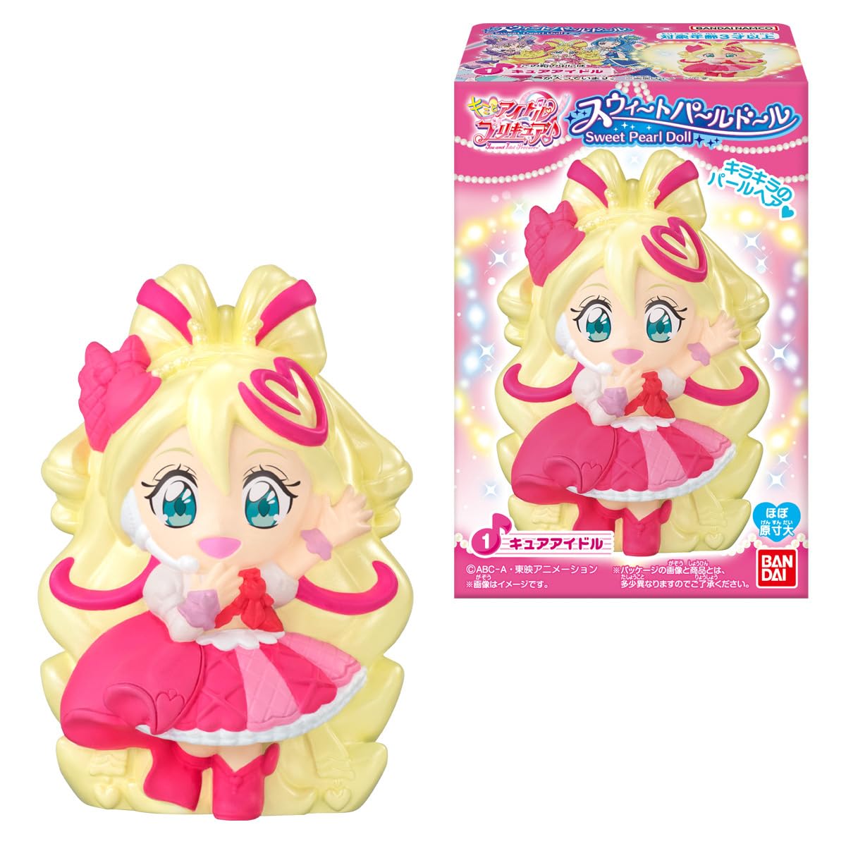 

Лялька Kimi to Idol Sweet Pearl, 1 коробка з 10 штук PreCure (Цукеркова іграшка)