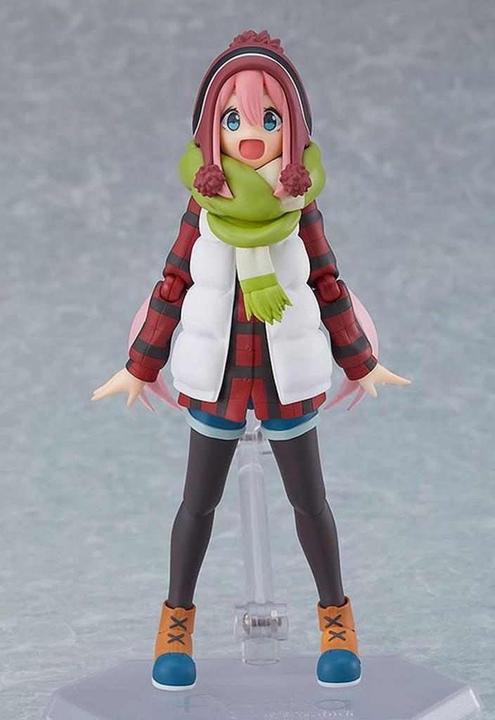 Figma Nadeshiko Kakamigahara wersja DX malowana ruchoma figurka Yurucamp skala niefigurkowa ABS&PVC
